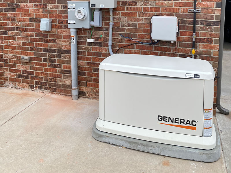 residential generator installation el reno ok